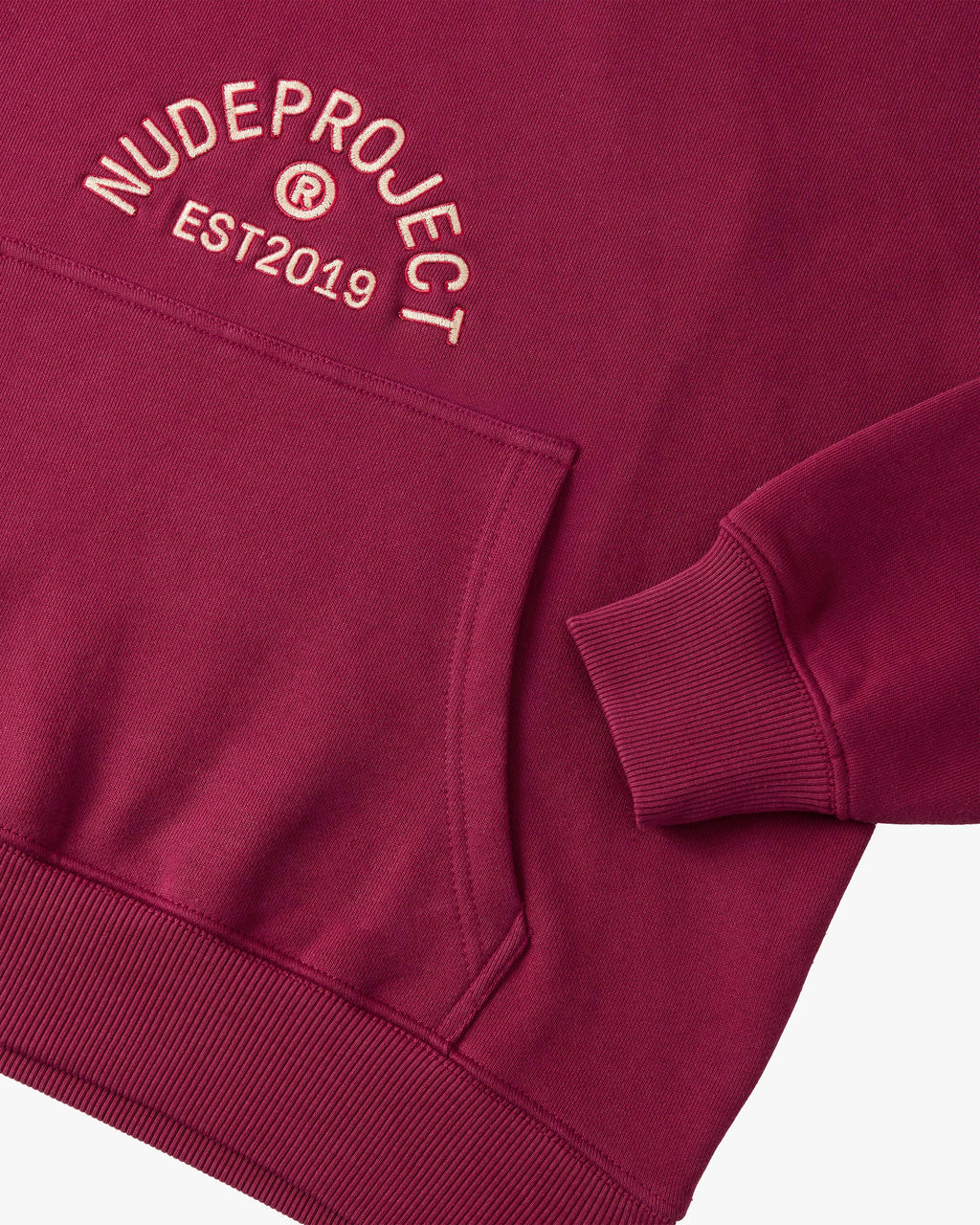 Swans Hoodie Burgundy