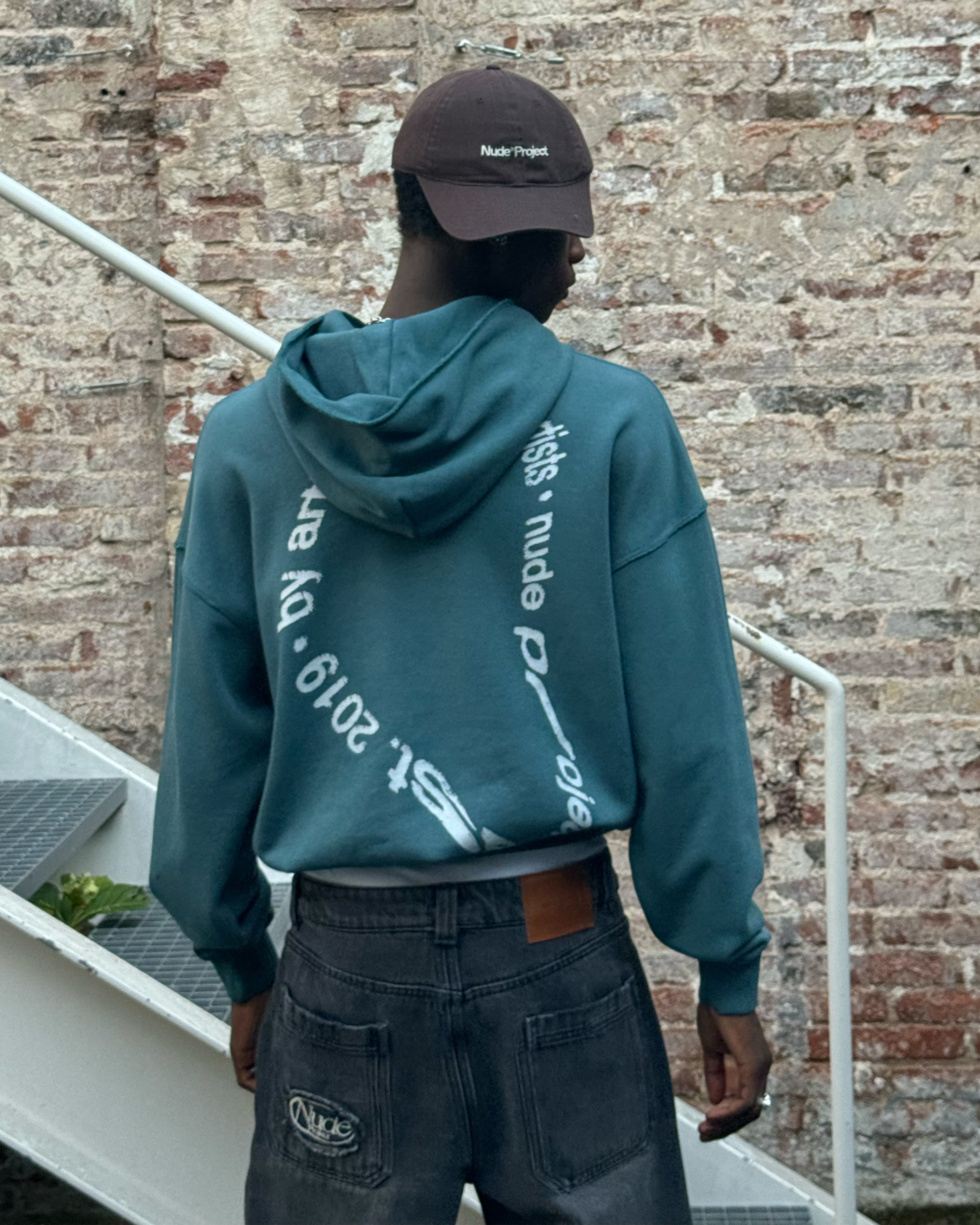 Gallery Hoodie Green Nude Project México Oficial Nude Project Mexico