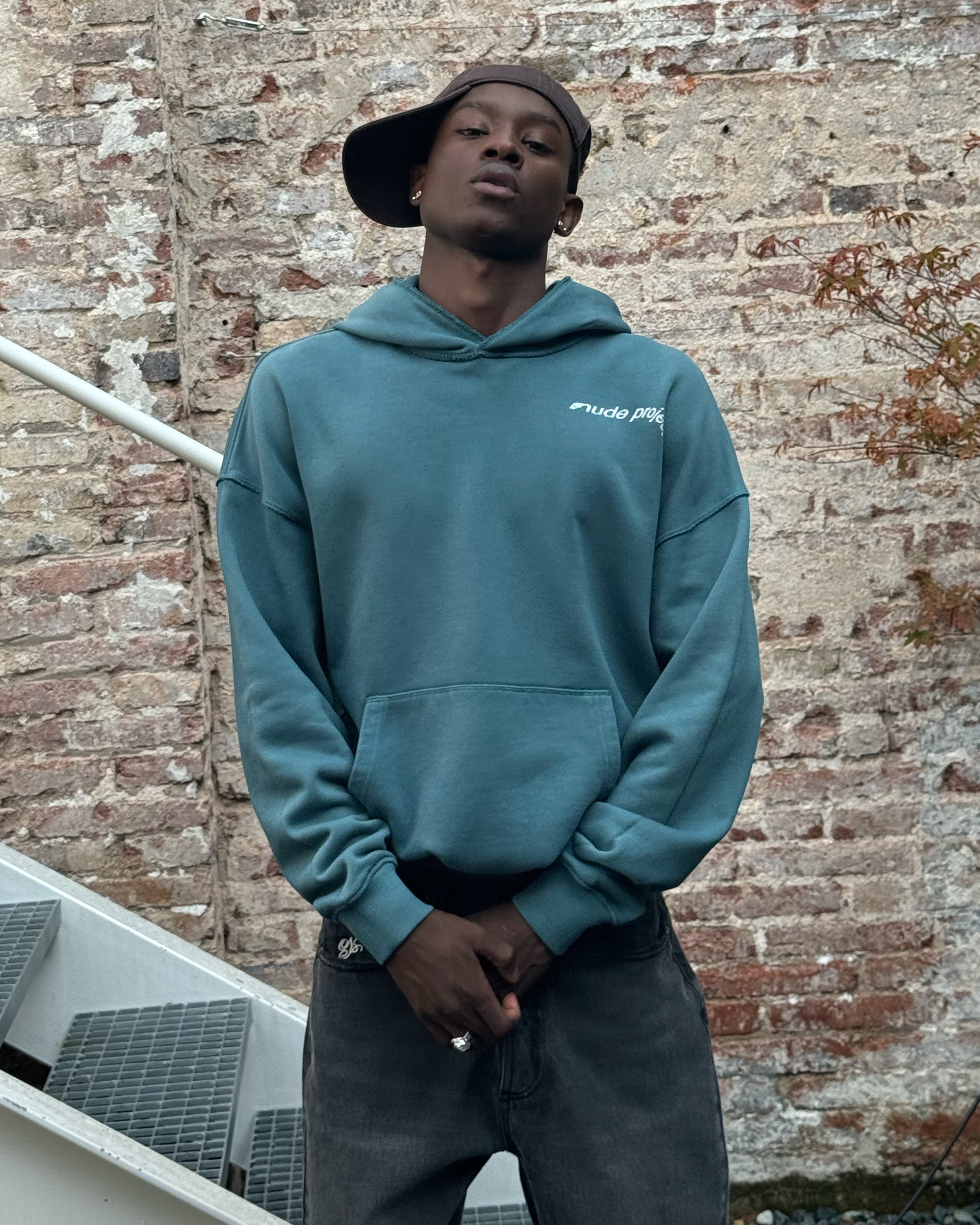 Gallery Hoodie Green Nude Project México Oficial Nude Project Mexico