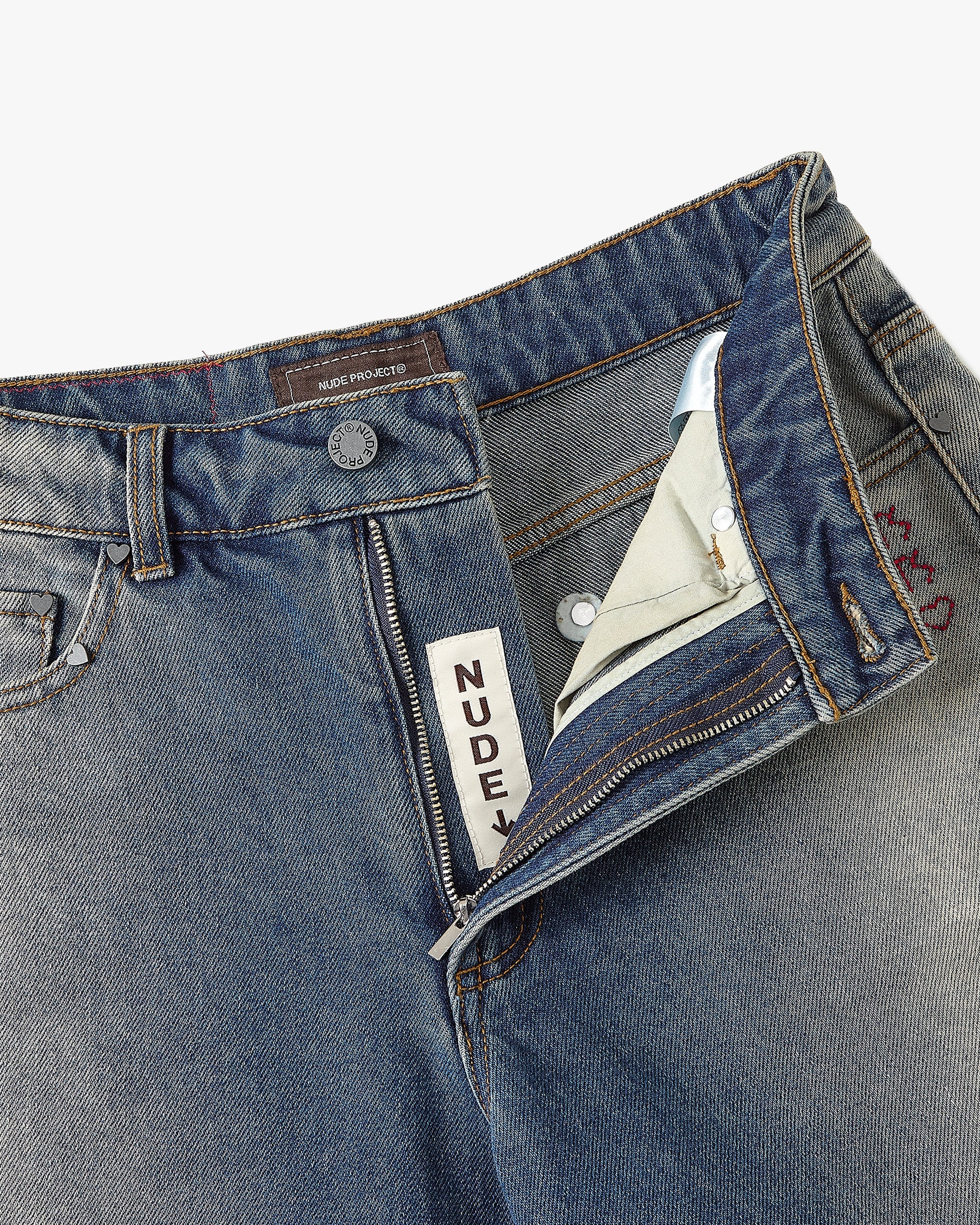 Denim Shorts Tachas