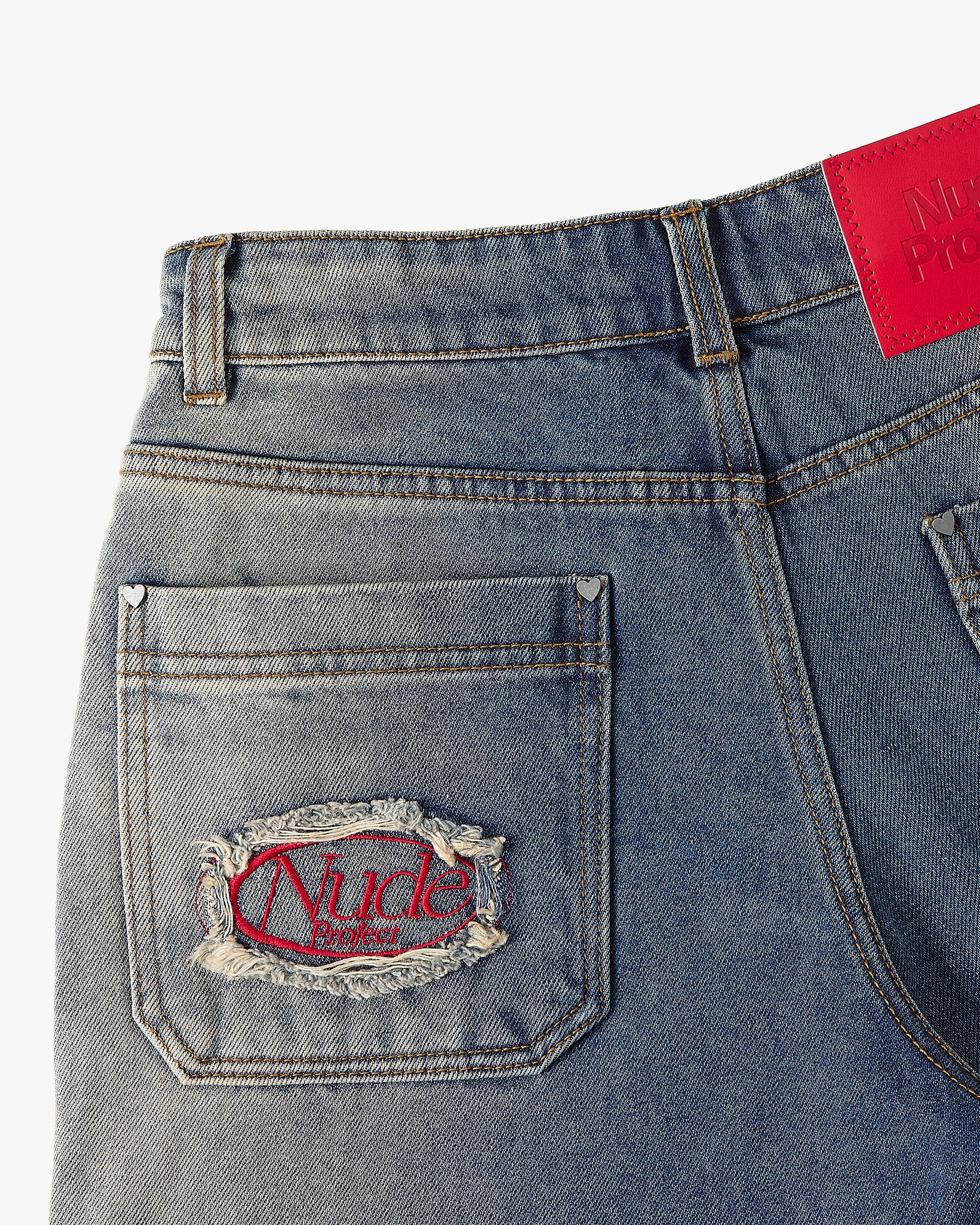Denim Shorts Tachas