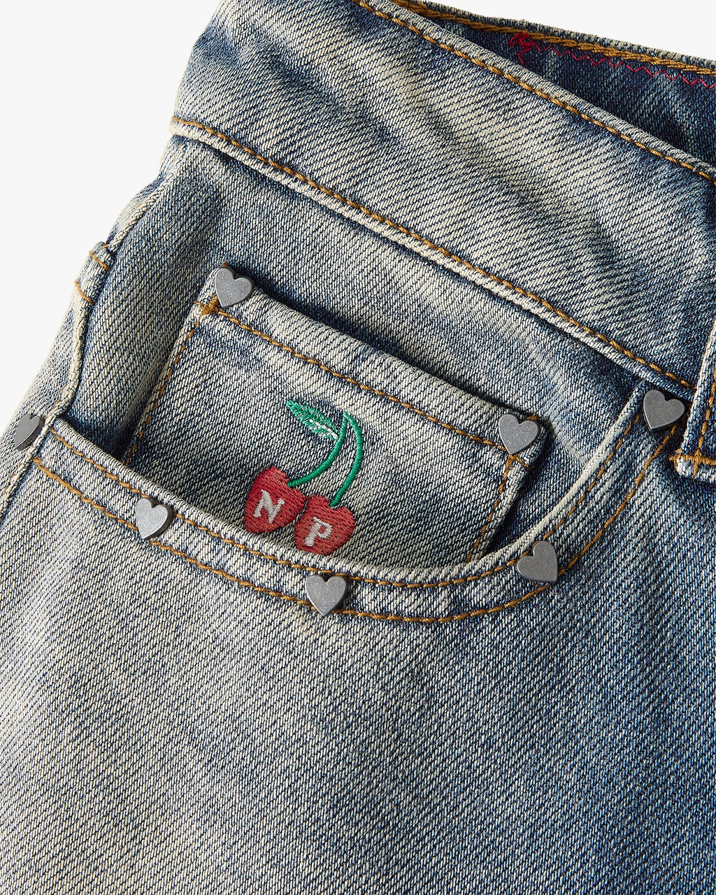 Denim Shorts Tachas