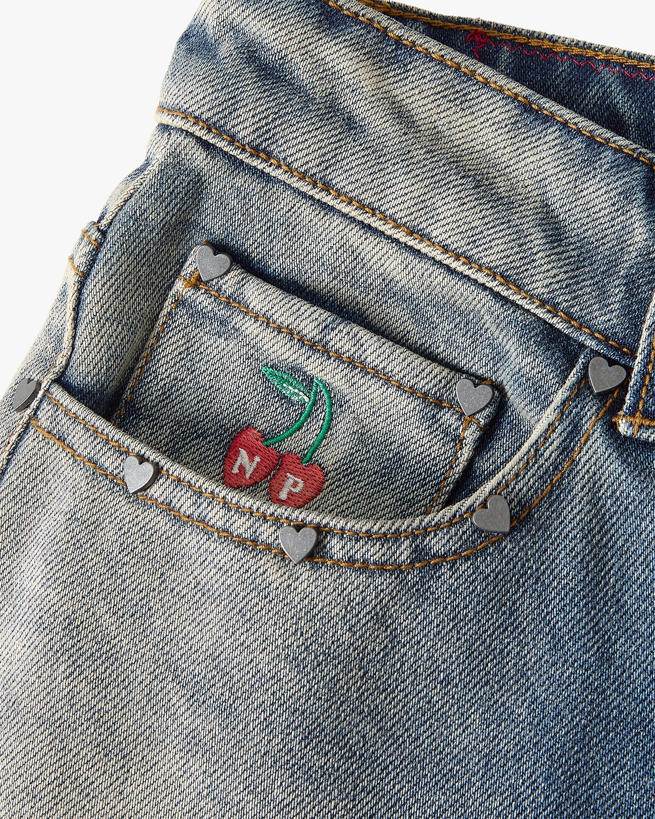 Denim Shorts Tachas