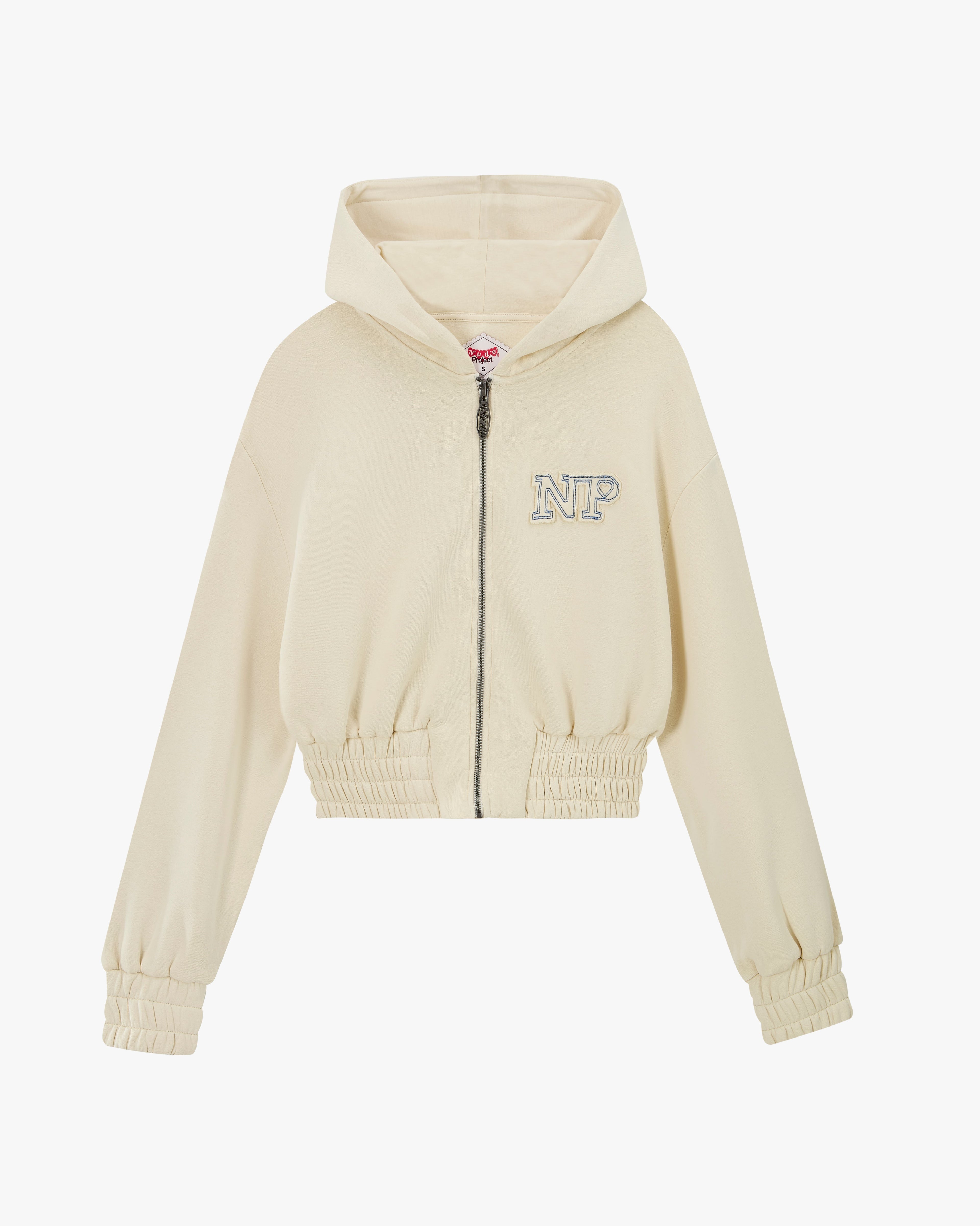 Typa Day Cropped Hoodie Marshmallow