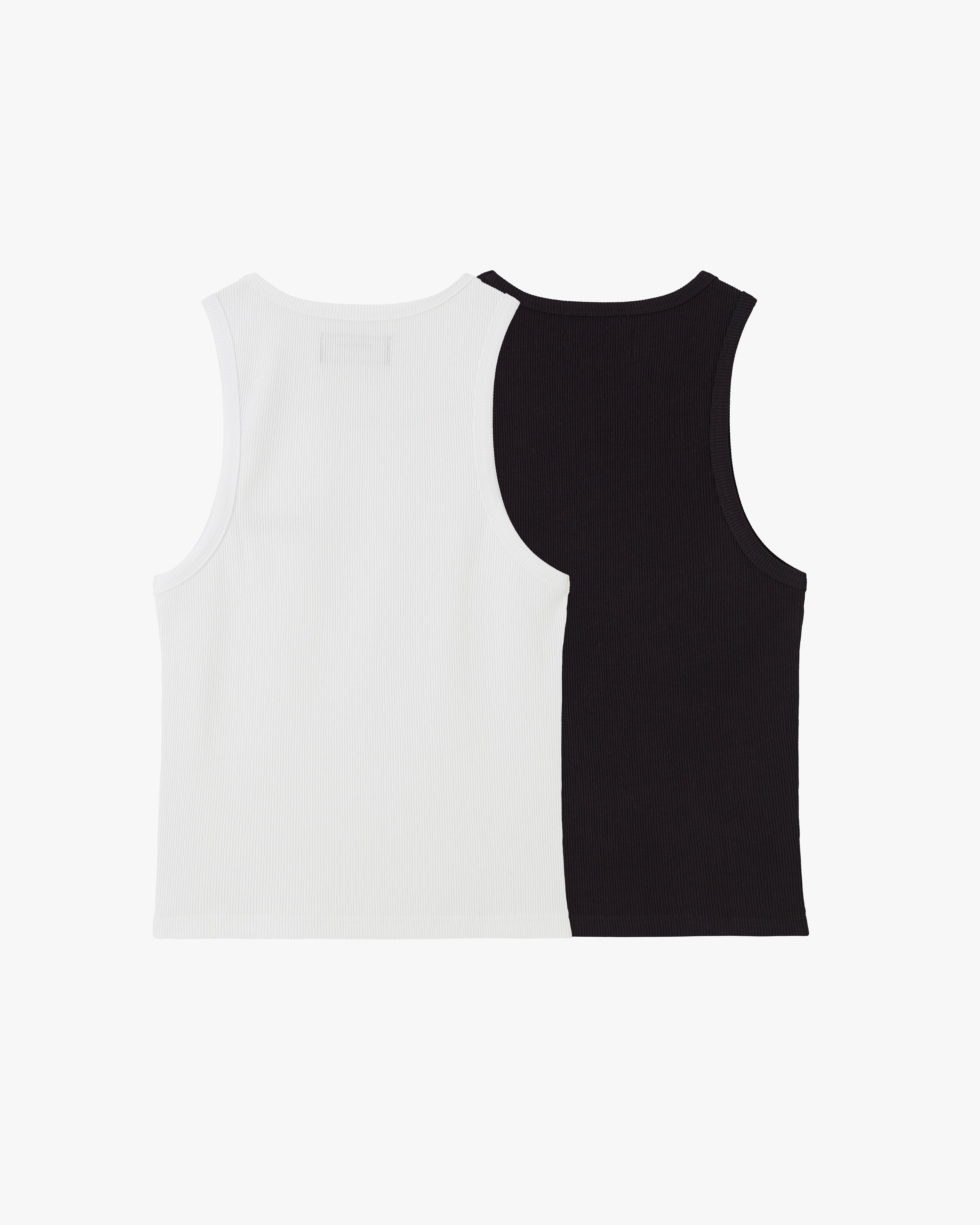 Basic Tank Top Black/White