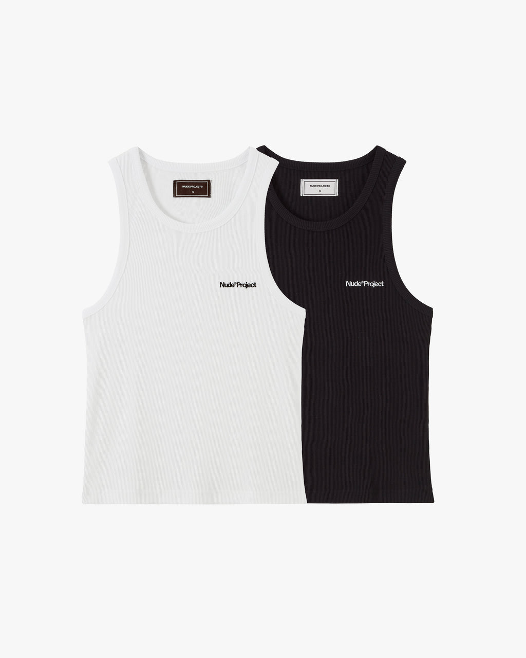 Basic Tank Top Black/White Nude Project México Oficial Nude Project Mexico