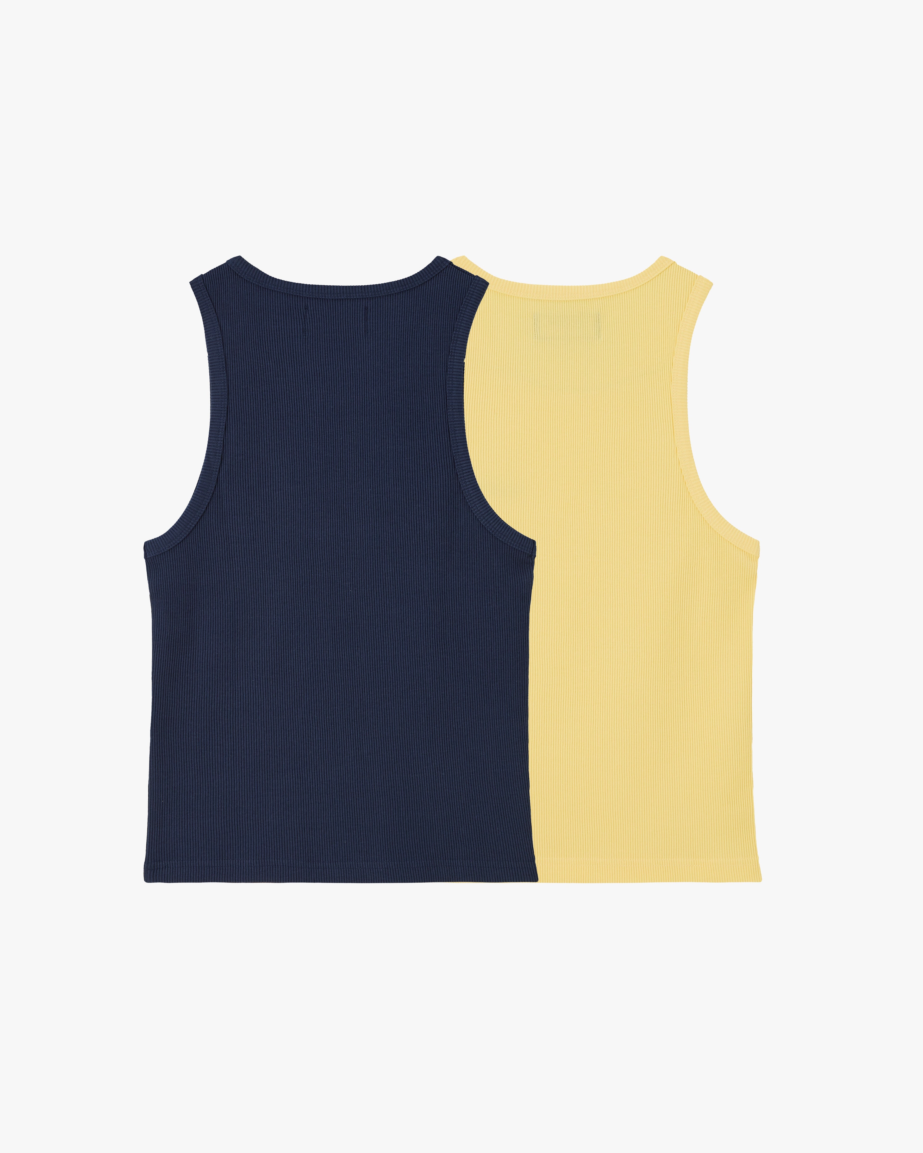 Basic Tank Top Navy/Yellow Nude Project México Oficial Nude Project Mexico