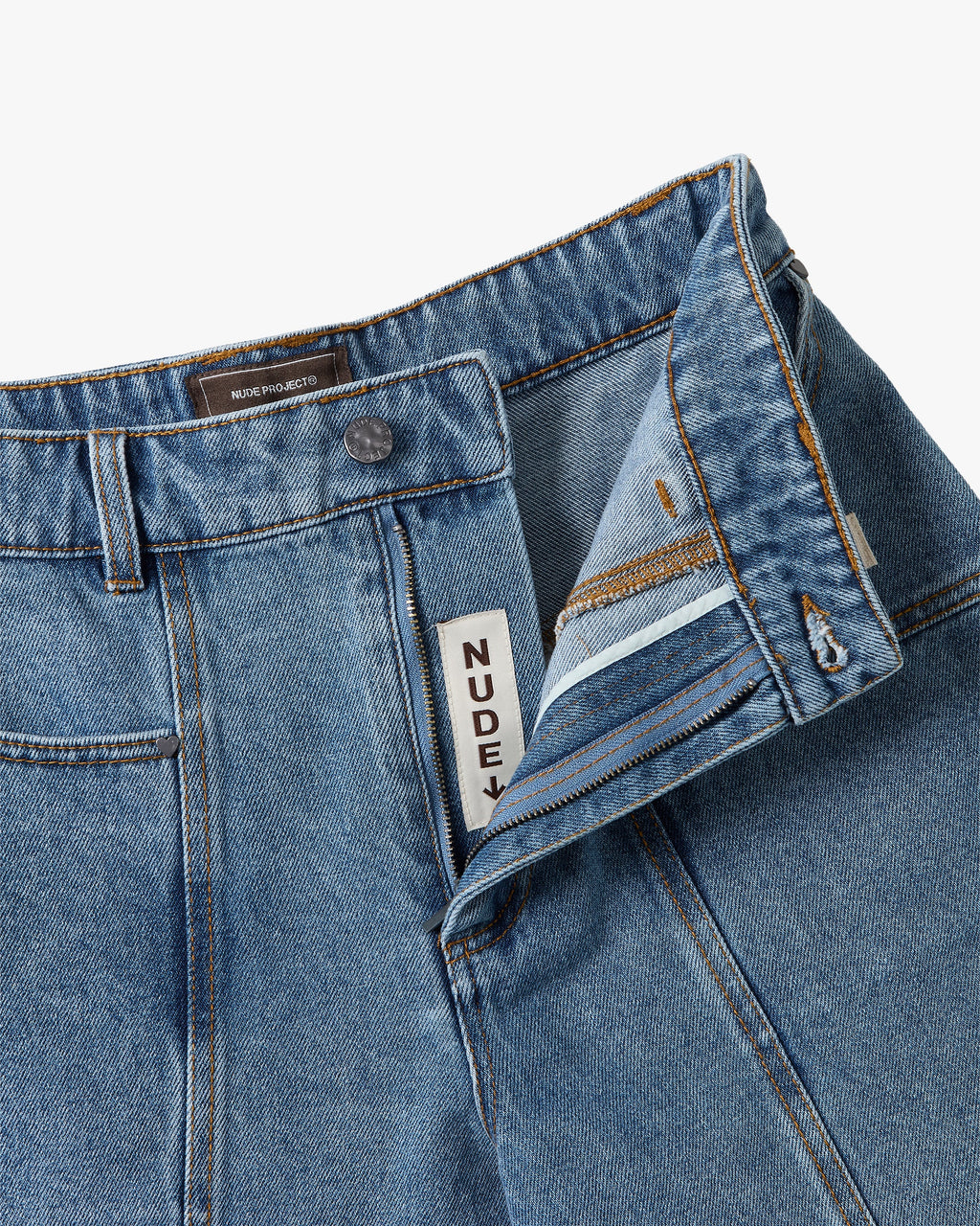 Updown Denim Shorts