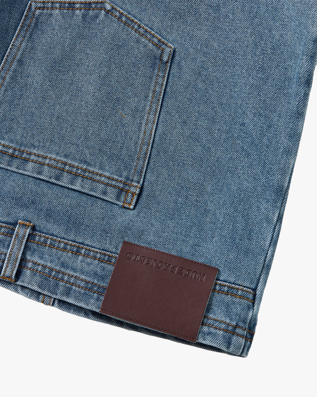 Updown Denim Shorts