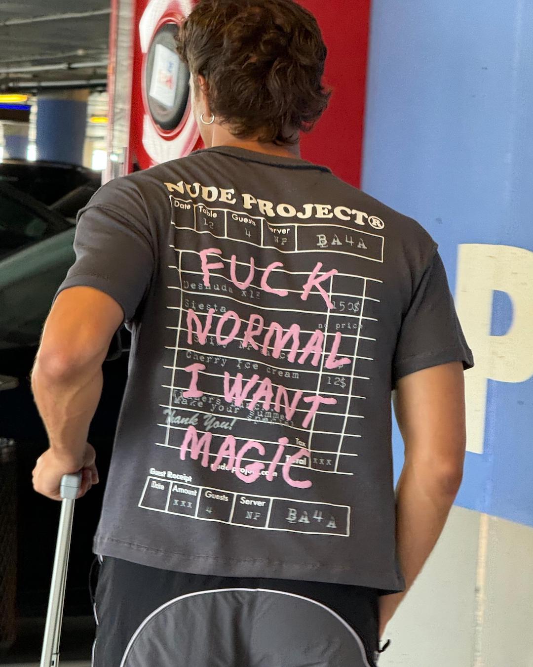 Fuck Normal Tee Ash