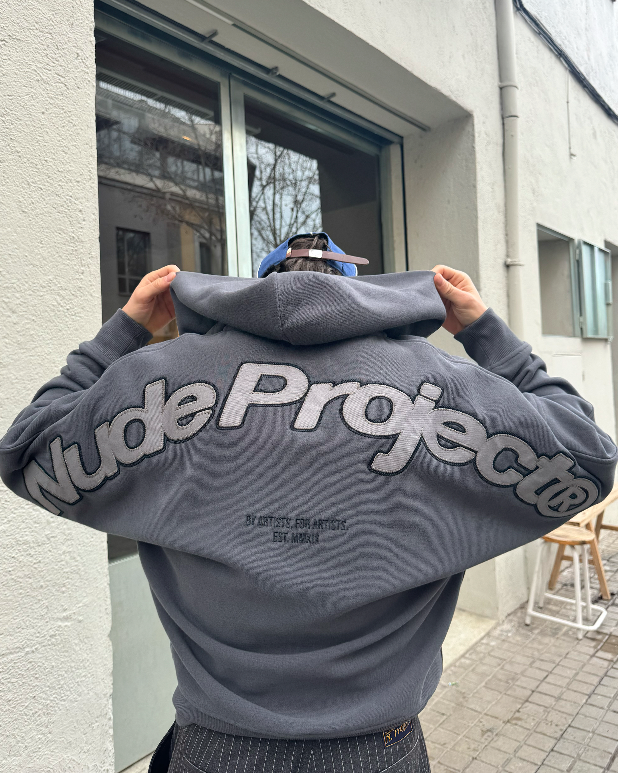 Beast Zip-Up Hoodie Ash Nude Project México Oficial Nude Project Mexico