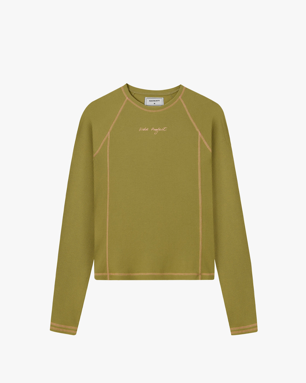 Waffle Long-Sleeve Tee 2 Pack Green/Blue Nude Project México Oficial Nude Project Mexico