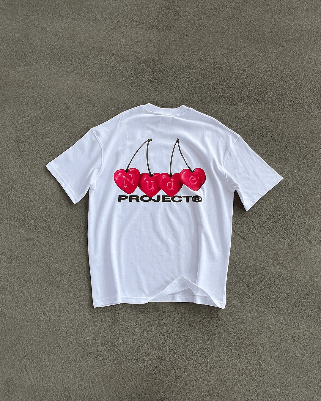 Cherry Tee White Nude Project México Oficial Nude Project Mexico