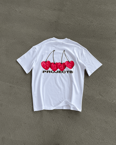 Cherry Tee White