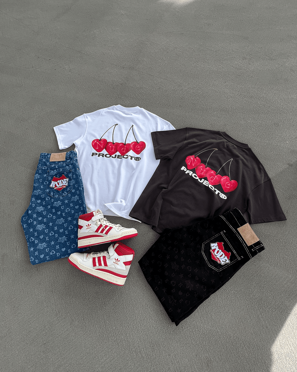 Cherry Tee White