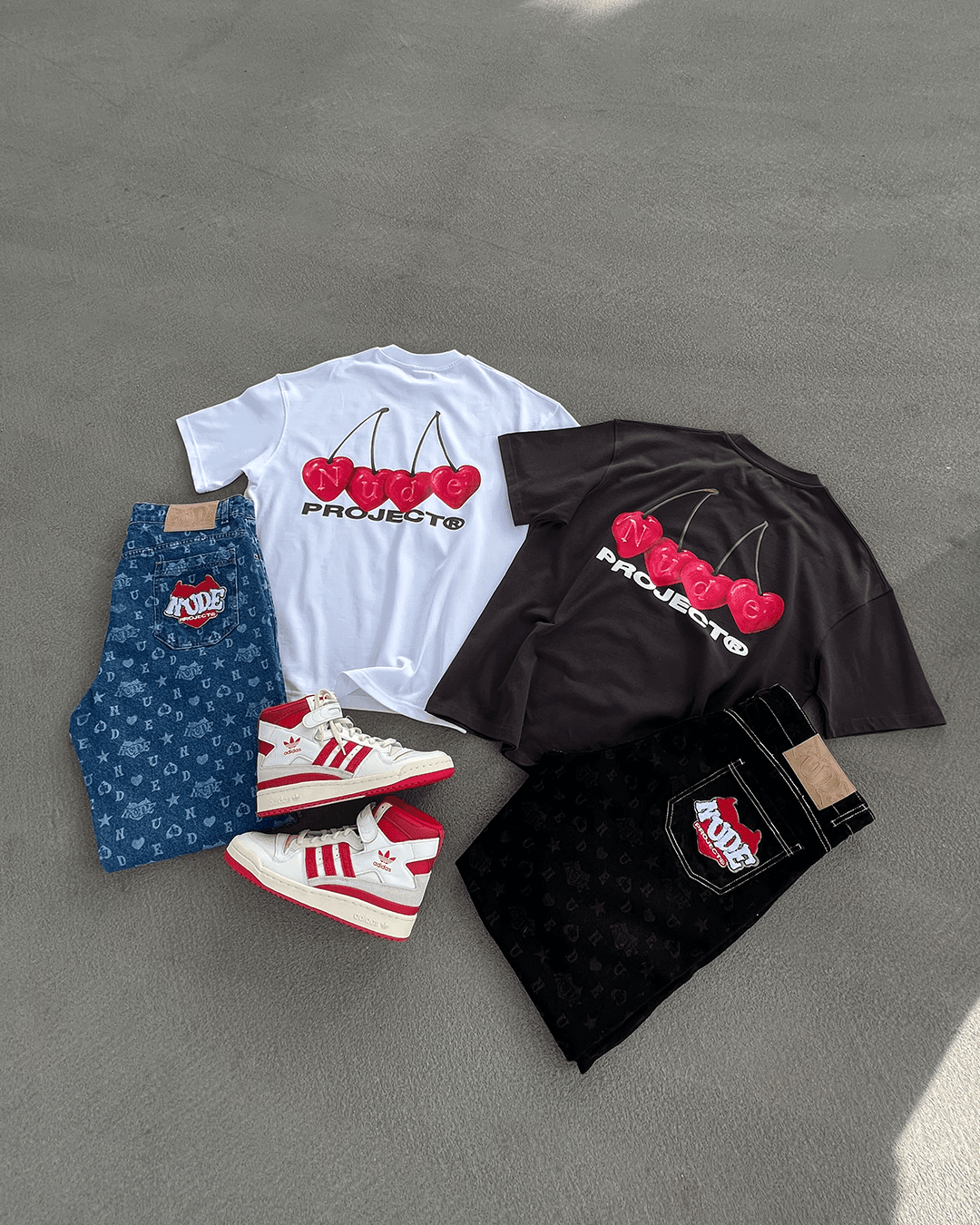 Cherry Tee White