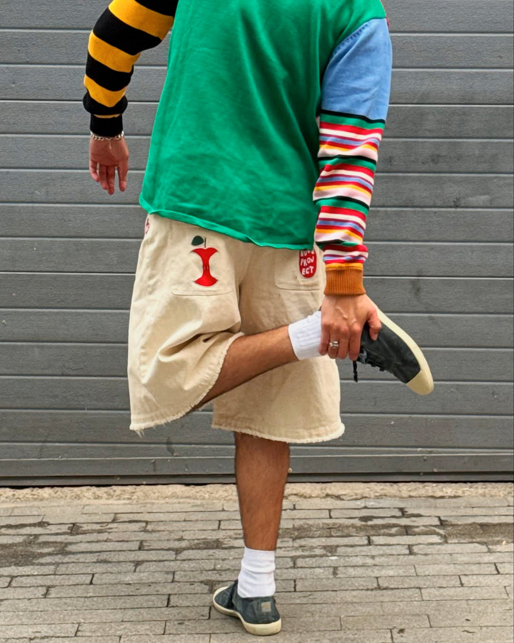Apple Crew Denim Shorts Raw