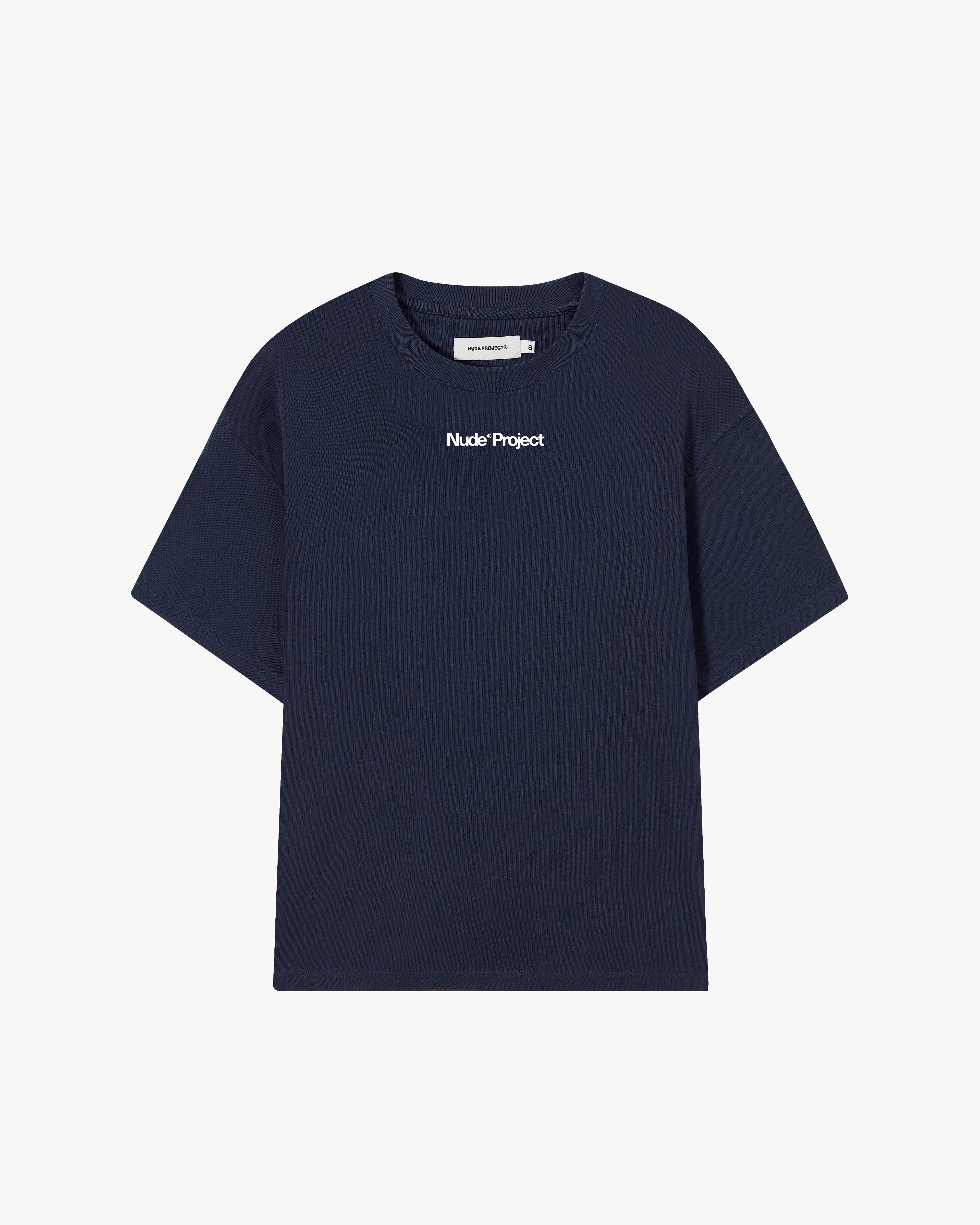 9-5 Tee Navy Nude Project México Oficial Nude Project Mexico