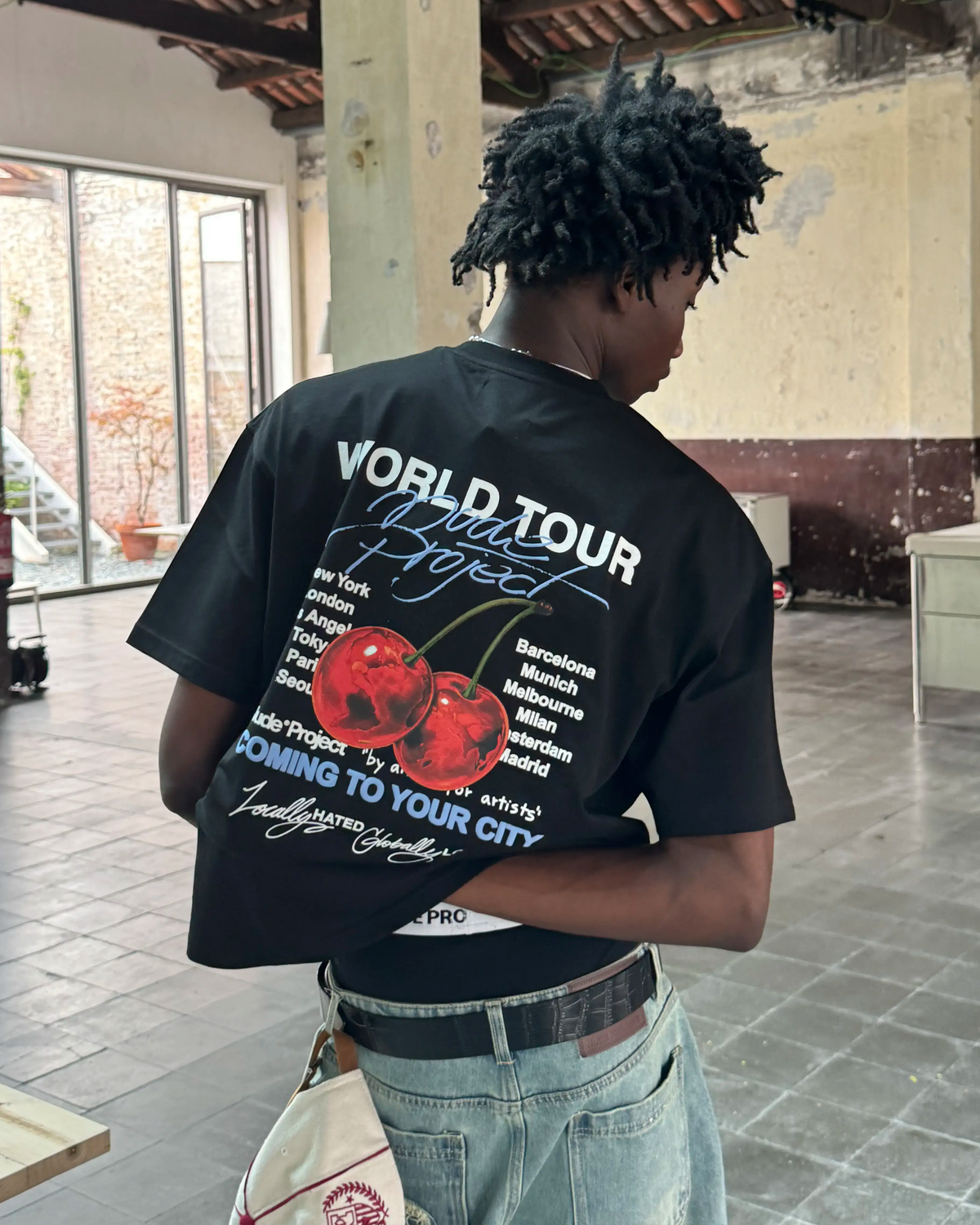 Nude Tour Tee Black Nude Project México Oficial Nude Project Mexico
